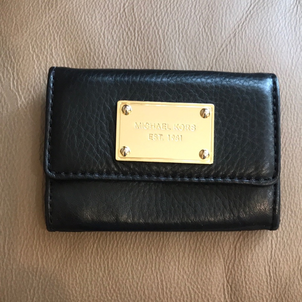Black Michael Kors Card Holder